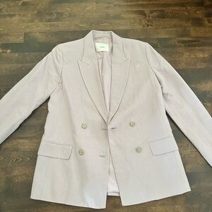 Wilfred Lavender Linen Blazer Size 2
